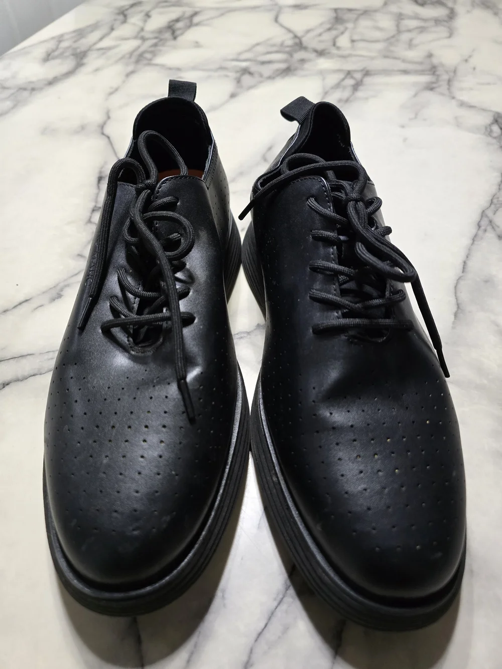Bruno Marc Mens Shoes Size 11 Black X366XEEY